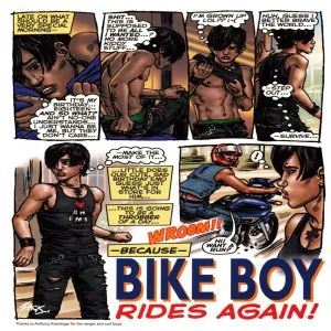 Bike Boy Rides Again - page 2