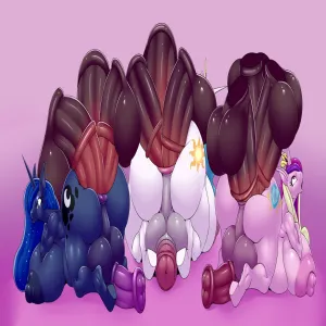 Royal Pony Gangbang - page 3