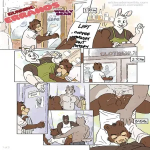 Running Errands With Willy Bear - page 1