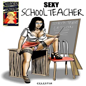 Sexy School Teacher - page 1