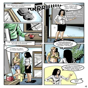 Sexy School Teacher - page 4