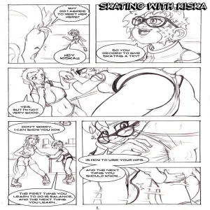 Skating With Kiska - page 1