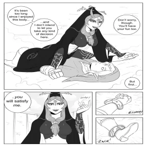 A Link Between Girls 2 - Queen Midna - page 6