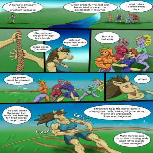 Horse Tug Of War - page 1