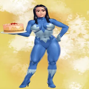 Robin And A Cake - page 1