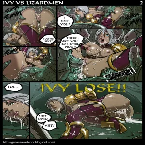 Ivy VS Lizardmen - page 2