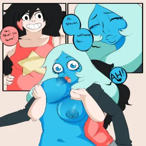 Blue Diamond Waifu - page 1