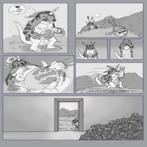 Gabumon's Feast - page 1