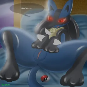 Lucario And Master - page 1