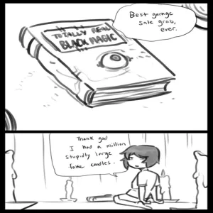 Totally Real Black Magic - page 1