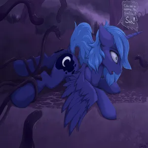 Princess Luna Tentacle Rape - page 1