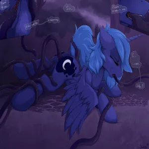 Princess Luna Tentacle Rape - page 2