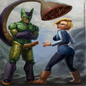 Cell Absorbs Android 18 - page 1