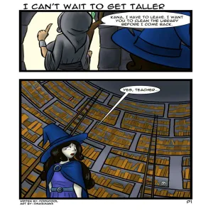I Can't Wait To Get Taller - page 1