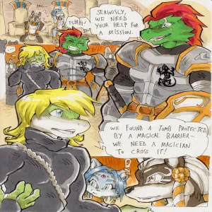 Anubis Stories 1 - The Magical Sword - page 5