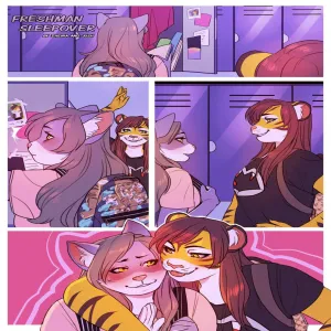 Freshman Sleepover - page 1