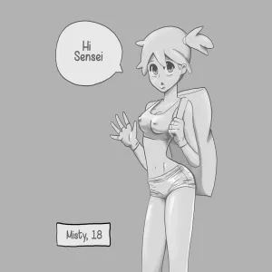 Misty's Hot Set - page 1