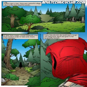 Naughty Red Riding Hood - page 1