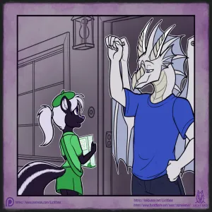 Selling Her Cookie - page 1