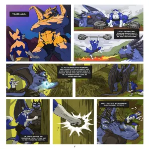 Black And Blue 2 - page 2