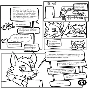 The Substitute Professor - page 14