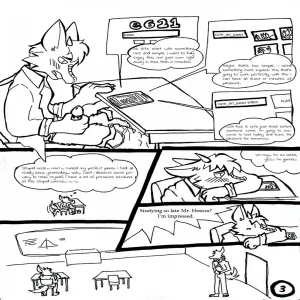 The Substitute Professor - page 3