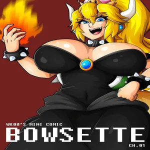 Bowsette 1 - page 1