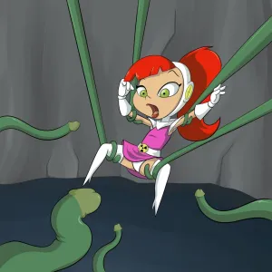 Atomic Betty And The Cave Tentacles - page 1