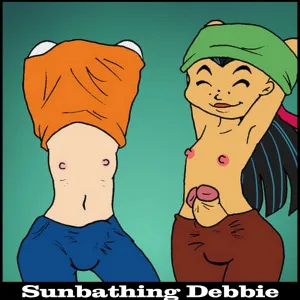 Sunbathing Debbie - page 1