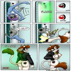 Cows Encounter - page 6