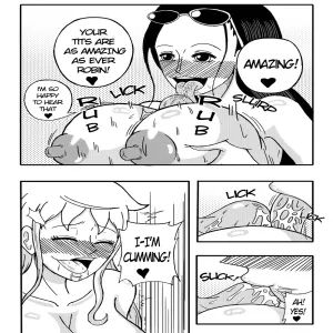 Robin x Nami - Reunion On The Thousand Sunny - page 6