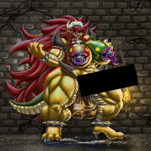 Bowsette Transformation - page 1