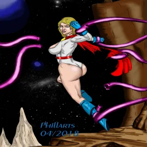 Power Girl vs Tentacles - page 2