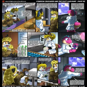 Condom Crusader And The Past Laid Bare - page 2