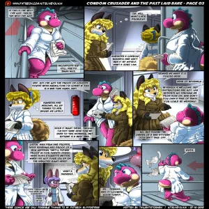 Condom Crusader And The Past Laid Bare - page 3