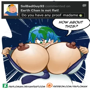 Earth-Chan Isn't Flat - page 2