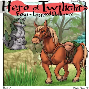 Hero Of Twilight's Four-Legged Dalliance - page 1