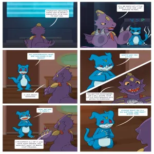 Veemon's Happy Day - page 26