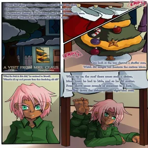A Visit From Mrs Claus - page 1