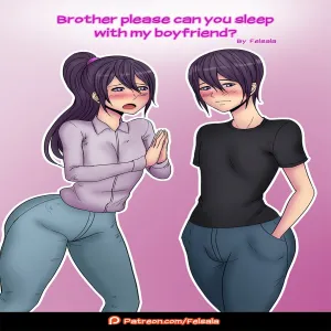 Brother Please Can You Sleep With My Boyfriend - page 1