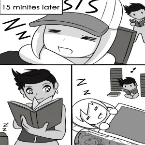 Adventures In The Library - page 9