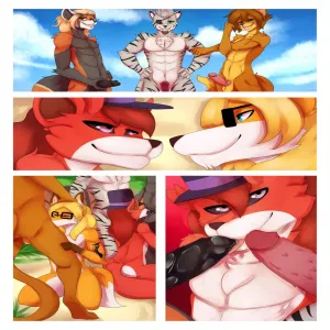 A Foxy Day At The Beach - page 5