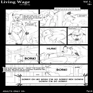 Late Night Jog 1 - Living Wage - page 14