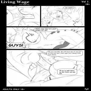 Late Night Jog 1 - Living Wage - page 9
