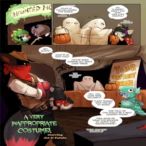 A Very Inappropriate Costume - page 1