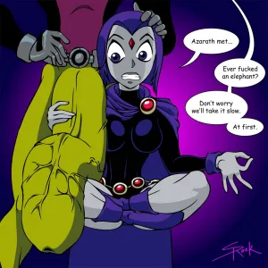 Raven x Beast Boy - page 1