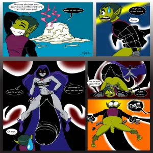 Raven x Beast Boy - page 4