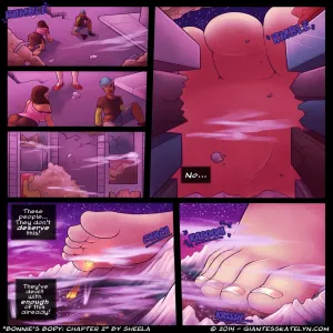 Bonnie's Body 2 - Going Galactic - page 9