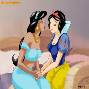 A Lesbian Kiss - page 1