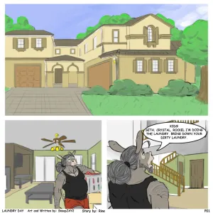 Laundry Day 1 - page 1